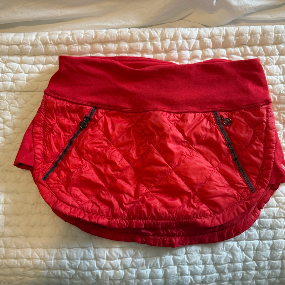 lululemon athletica Red Skirt